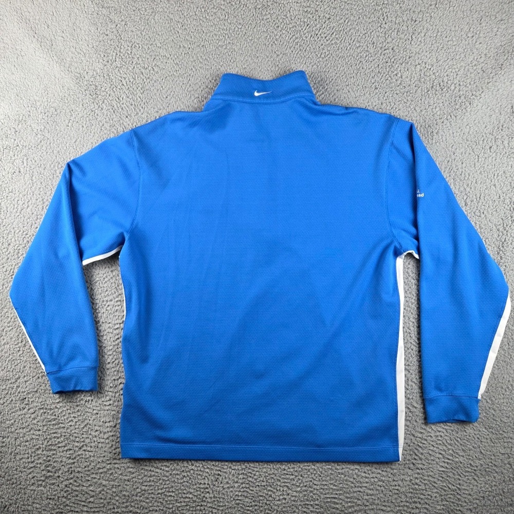 Nike Golf Pullover Men L Blue Cog Hill BMW Championship 1/4 Zip Tour Performance - Picture 11 of 13